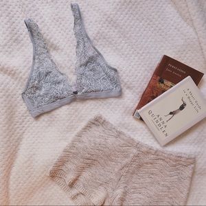 Grey bralette